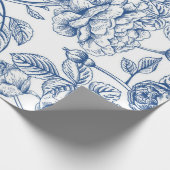 Blume Geschenkpapier (Ecke)
