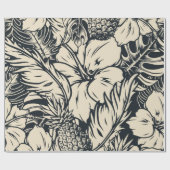 Blume Geschenkpapier (Flach)