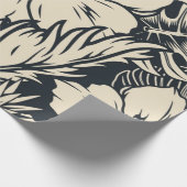 Blume Geschenkpapier (Ecke)