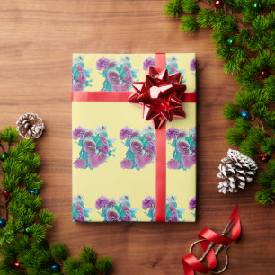 Blume Geschenkpapier