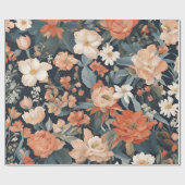 Blume Geschenkpapier (Flach)