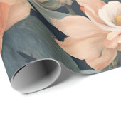 Blume Geschenkpapier (Rolleneckpunkt)