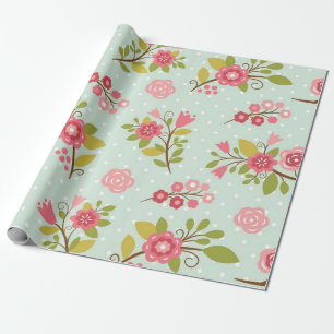 Blume Geschenkpapier