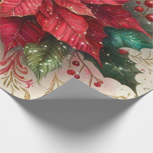 Blume Geschenkpapier (Ecke)