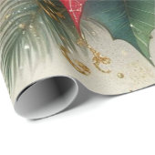 Blume Geschenkpapier (Rolleneckpunkt)