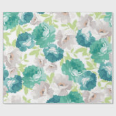 Blume Geschenkpapier (Flach)