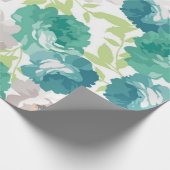 Blume Geschenkpapier (Ecke)