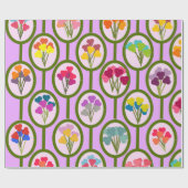 Blume Geschenkpapier (Flach)