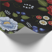 Blume Geschenkpapier (Ecke)