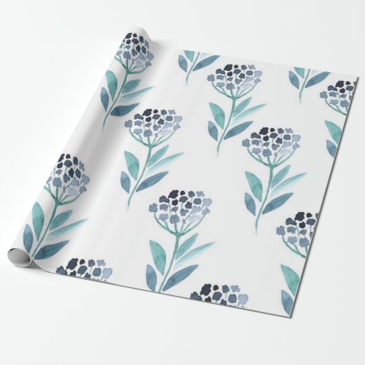 Blume Geschenkpapier (Ungerollt)