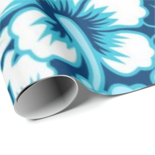 Blume Geschenkpapier (Rolleneckpunkt)