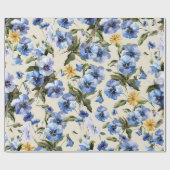 Blume Geschenkpapier (Flach)