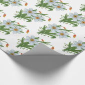 Blume Geschenkpapier (Ecke)