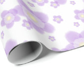 Blume Geschenkpapier (Rolleneckpunkt)