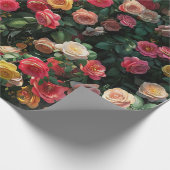 Blume Geschenkpapier (Ecke)