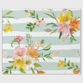 Blume Geschenkpapier (Flach)