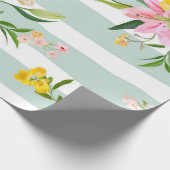 Blume Geschenkpapier (Ecke)