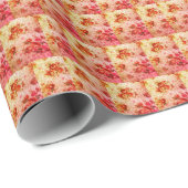 Blume Geschenkpapier (Rolleneckpunkt)