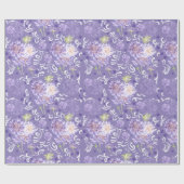 Blume Geschenkpapier (Flach)