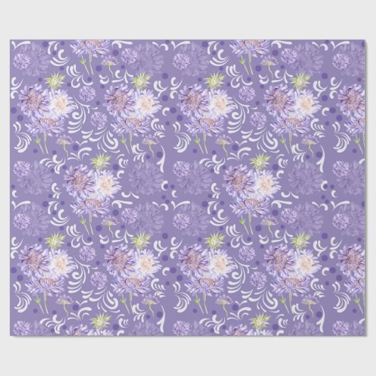 Blume Geschenkpapier (Flach)