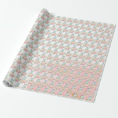 Blume Geschenkpapier (Ungerollt)