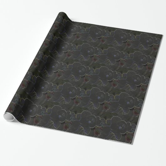 Blume Geschenkpapier (Ungerollt)