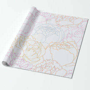 Blume Geschenkpapier