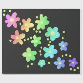 Blume Geschenkpapier (Flach)