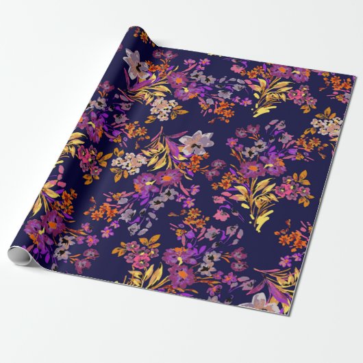 Blume Geschenkpapier (Ungerollt)