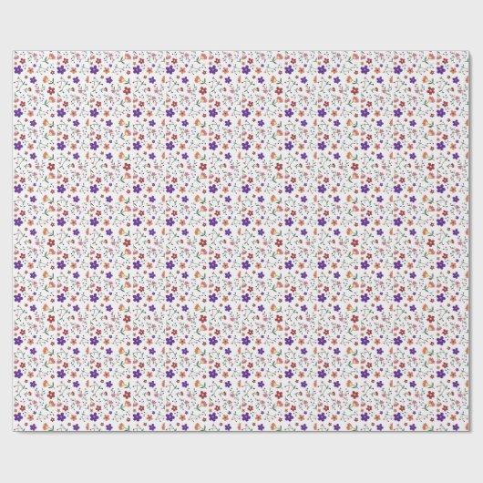Blume Geschenkpapier (Flach)