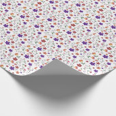 Blume Geschenkpapier (Ecke)