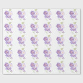 Blume Geschenkpapier (Flach)