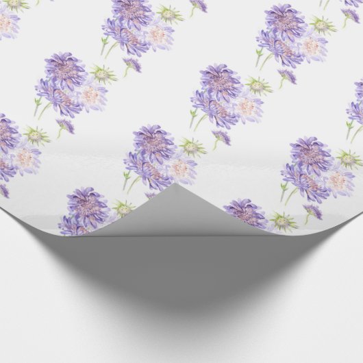 Blume Geschenkpapier (Ecke)