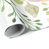 Blume Geschenkpapier (Rolleneckpunkt)
