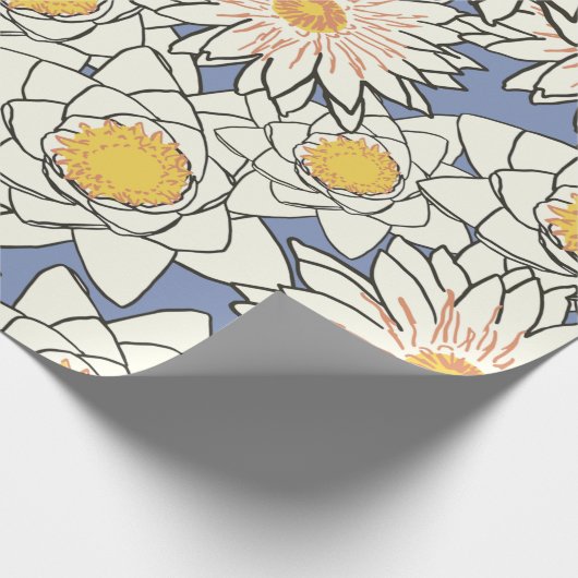 Blume Geschenkpapier (Ecke)