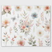 Blume Geschenkpapier (Flach)