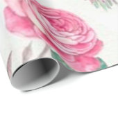Blume Geschenkpapier (Rolleneckpunkt)