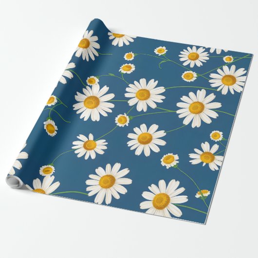 Blume Geschenkpapier (Ungerollt)