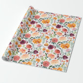 Blume Geschenkpapier (Ungerollt)