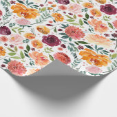 Blume Geschenkpapier (Ecke)