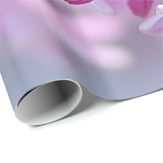 Blume Geschenkpapier (Rolleneckpunkt)