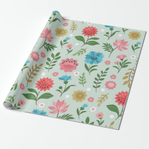 Blume Geschenkpapier