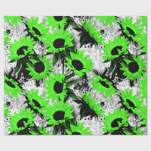 Blume Geschenkpapier (Flach)