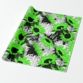 Blume Geschenkpapier (Ungerollt)