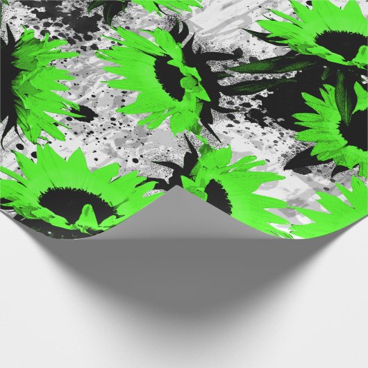 Blume Geschenkpapier (Ecke)