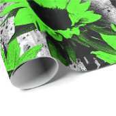 Blume Geschenkpapier (Rolleneckpunkt)