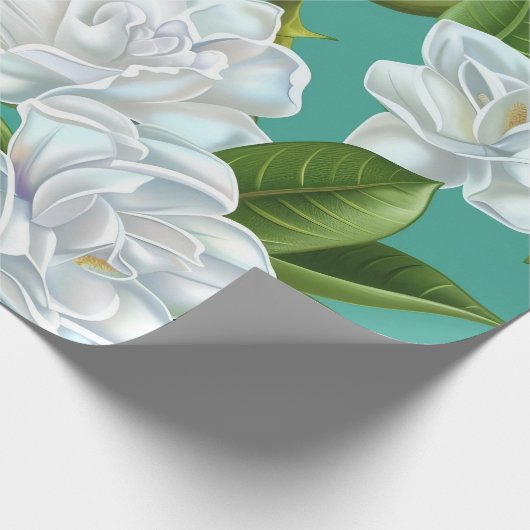 Blume Geschenkpapier (Ecke)