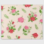 Blume Geschenkpapier (Flach)