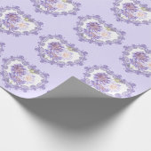 Blume Geschenkpapier (Ecke)