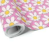 Blume Geschenkpapier (Rolleneckpunkt)
